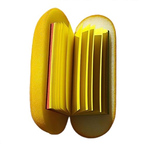 Haftnotizblock für Lebensmittel | Sandwich-Notizblock – lustige Haftnotizen in Sandwich-Form – lustiger Notizblock für Hausbedarf Haftnotizblock für Lebensmittel | Sandwich-Notizblock – lustige Haftnotizen in Sandwich-Form – lustiger Notizblock für Hausbedarf von Generic