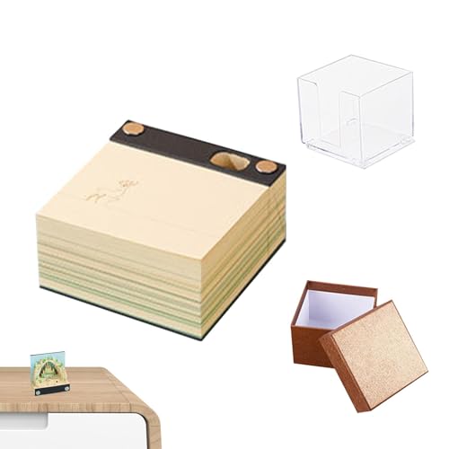 Haftnotizen für Notizblock, Papier Kunst Notizblock, Papier Selbstklebende Papieraufkleber Baumhütte, Notizzettel, Nicht klebriger Notizblock, Skulpturkunst, Conce Haftnotizen für Notizblock, Papier Kunst Notizblock, Papier Selbstklebende Papieraufkleber Baumhütte, Notizzettel, Nicht klebriger Notizblock, Skulpturkunst, Conce von Generic