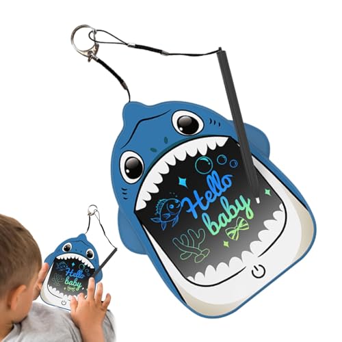 Hai-Zeichenbrett | LCD-Schreibtablett, Lern-Tablet für Zeichentablett, Kritzelbrett für Kleinkinder im Alter von 3 bis 5 Jahren von Generic
