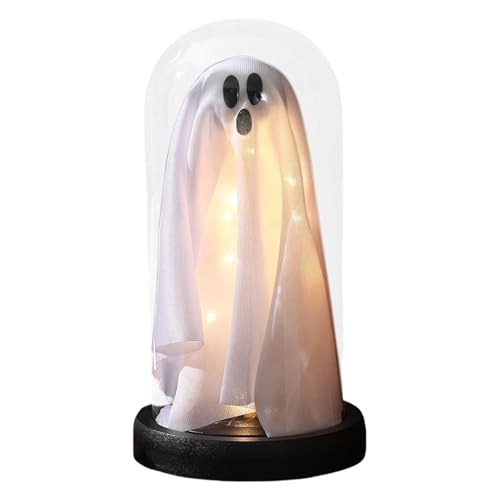 Halloween-Ausstellung, leuchtende Kristallkuppel für Halloween, Geist, Tischdekoration mit Lichtern, Tischdekoration mit Kristallkuppel Halloween-Ausstellung, leuchtende Kristallkuppel für Halloween, Geist, Tischdekoration mit Lichtern, Tischdekoration mit Kristallkuppel von Generic