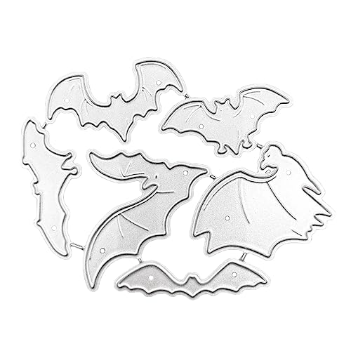 Halloween Fledermäuse Metall Stanzformen Scrapbooking Schablone Stanzen Kartenprägung DIY Fotoalbum Vorlage Form Dekoration Halloween Fledermäuse Metall Stanzformen Scrapbooking Schablone Stanzen Kartenprägung DIY Fotoalbum Vorlage Form Dekoration von Generic