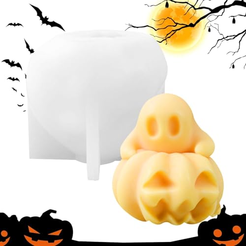 Halloween Gießform, Kerzenform | Aromatherapie-Kerzenformen aus Harz - Kürbiskerzenform, Seifenformen, Silikonformen für Kerzen C Halloween Gießform, Kerzenform | Aromatherapie-Kerzenformen aus Harz - Kürbiskerzenform, Seifenformen, Silikonformen für Kerzen C von Generic