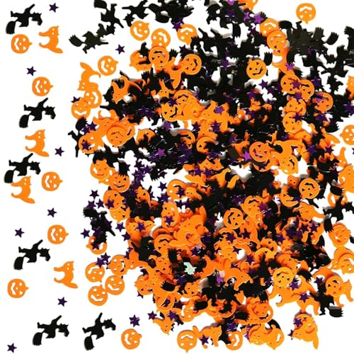 Halloween-Pailletten-Konfetti, Halloween-Pailletten-Konfetti | Verstreutes Konfetti auf dem Halloween-Partytisch – Pailletten-Konfetti für Halloween-Tisch, 15 g, Tischdekoration P Halloween-Pailletten-Konfetti, Halloween-Pailletten-Konfetti | Verstreutes Konfetti auf dem Halloween-Partytisch – Pailletten-Konfetti für Halloween-Tisch, 15 g, Tischdekoration P von Generic