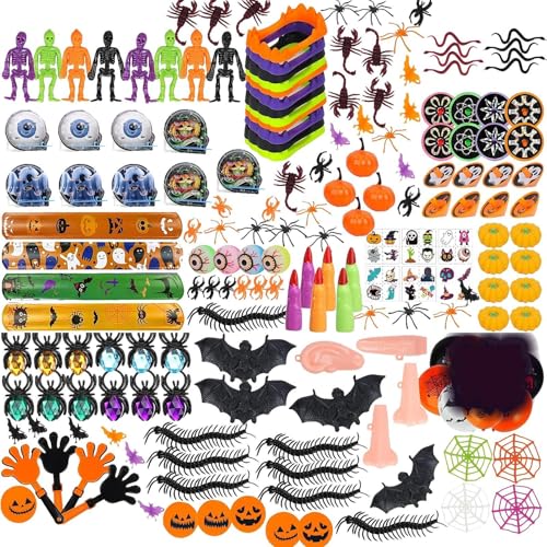 Halloween-Partygeschenke – lustige Leckerli-Tüten für Halloween, gruselige Partyspielzeuge für | Leckerli- oder Leckerli-Tüten, gruseliges Halloween-Spielzeug, Hallo-Dekorationen von Generic