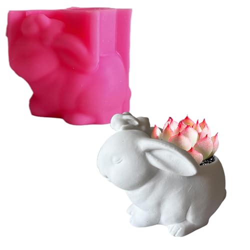 Halloween Silikonformen, Silikonformen für Handwerk | Silikonformen für Kleintiere, Blumentopf, Kerze | Wiederverwendbare Seifenformen aus Antihaft-Gips, Resisinformen von Generic