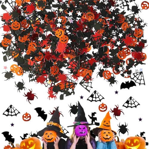 Halloween-Tischkonfetti – Halloween-Konfetti-Desktop-Dekoration, Halloween-Konfetti-Desktop-Dekoration, Halloween-Tischkonfetti, PVC-Pailletten-Konfetti-Trick-Party-Streusel-Konfetti-Dekorationen, 15 Halloween-Tischkonfetti – Halloween-Konfetti-Desktop-Dekoration, Halloween-Konfetti-Desktop-Dekoration, Halloween-Tischkonfetti, PVC-Pailletten-Konfetti-Trick-Party-Streusel-Konfetti-Dekorationen, 15 von Generic