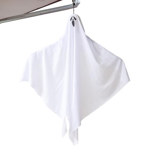 Halloween- im Freien, Halloween-Ornamente, , Rüschen, klein | Dekoration für Haustür, aus Stoff, Foto-Requisiten, Geisteranhänger, Baumschmuck, Innenbereich von Generic