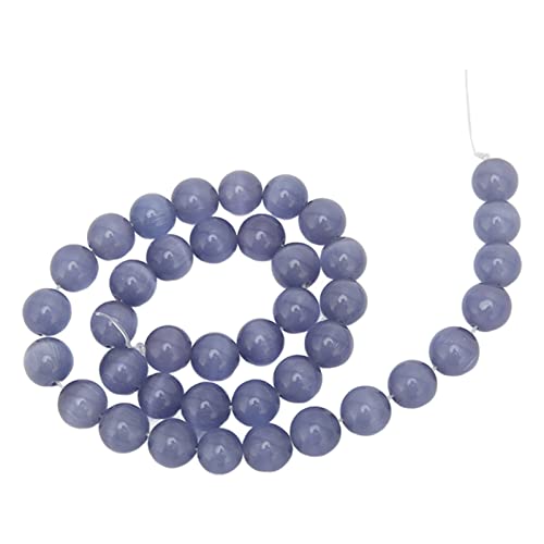 Halskette, die Steinkonten Herstellen, Exquisite Weiche Polierte Steinschmuck für Kunsthandwerk (hellviolett) von Generic