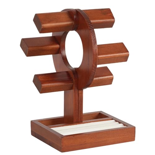 Halskettenhalter, Uhrenhalter aus Holz, Uhrenständer für Uhren – Haken für Halsketten für Anhänger, Armband, Schmuck, Uhr, Ring, Ohrringe Halskettenhalter, Uhrenhalter aus Holz, Uhrenständer für Uhren – Haken für Halsketten für Anhänger, Armband, Schmuck, Uhr, Ring, Ohrringe von Generic