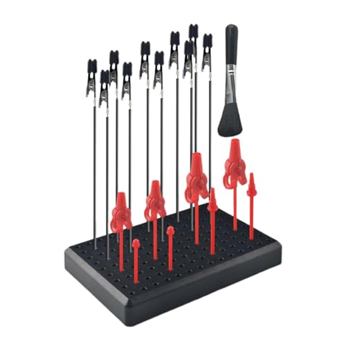Halterung für Farbständer, Krokodilklemme für Malerei, Krokodilklemmen aus Draht, Sprühfarbe für Airbrush, robust und präzise Modellierwerkzeuge Halterung für Farbständer, Krokodilklemme für Malerei, Krokodilklemmen aus Draht, Sprühfarbe für Airbrush, robust und präzise Modellierwerkzeuge von Generic