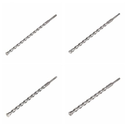 Hammerbohrer-Set 350 mm Länge Bohrhammer-Bit 10–30 mm Durchmesser Hartmetall-Mauerwerk Beton-Lochsägen-Bits für Ziegel und Beton Praktisch Hammerbohrer-Set 350 mm Länge Bohrhammer-Bit 10–30 mm Durchmesser Hartmetall-Mauerwerk Beton-Lochsägen-Bits für Ziegel und Beton Praktisch von Generic