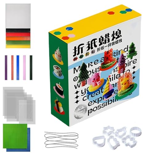 Handgefertigtes Wachsspielzeug, faltbares Wachshandwerk für – Handwerkliche Kunst von faltbaren Wachskerzen für | Verbesserung der Hand-Augen-Koordination, Wachsguss, Skulpturspielzeug für Handgefertigtes Wachsspielzeug, faltbares Wachshandwerk für – Handwerkliche Kunst von faltbaren Wachskerzen für | Verbesserung der Hand-Augen-Koordination, Wachsguss, Skulpturspielzeug für von Generic