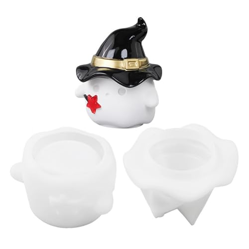 Handgemachte Silikonform für Halloween, handgemachte Silikonform - Silikonformen für Aufbewahrungsbox für Halloween-Geister, wiederverwendbare Gießformen für die Aufbewahrung Handgemachte Silikonform für Halloween, handgemachte Silikonform - Silikonformen für Aufbewahrungsbox für Halloween-Geister, wiederverwendbare Gießformen für die Aufbewahrung von Generic