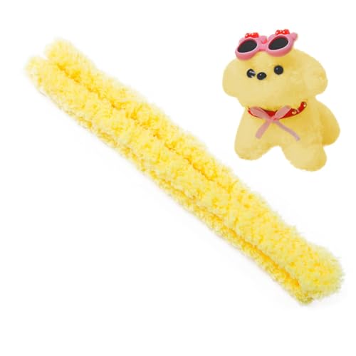 Handwerksmaterial für Plüsch- und Bastelspielzeug für Tiere | Handgefertigte Sticks aus Plüschpuppen | Spielzeugstäbchen, Kunsthandwerk, Wollstäbchen, Begleiter von Generic