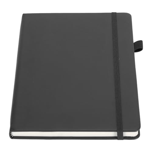 Hardcover Notebook, PU Leather A5 -Notizbuch für Geschäft (BLACK) von Generic