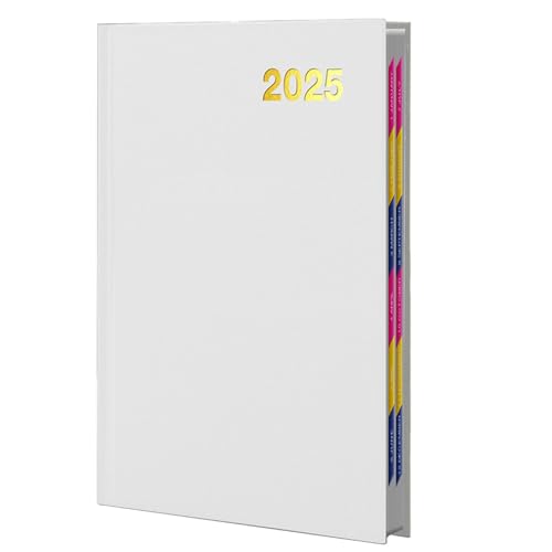 Hardcover-Themenheft – Wasserdichtes Notizbuch 2025, tragbares Tagebuch | tragbare Notizbücher mit festem Einband für Universität, robuste Hardcover-Notizbücher von Generic
