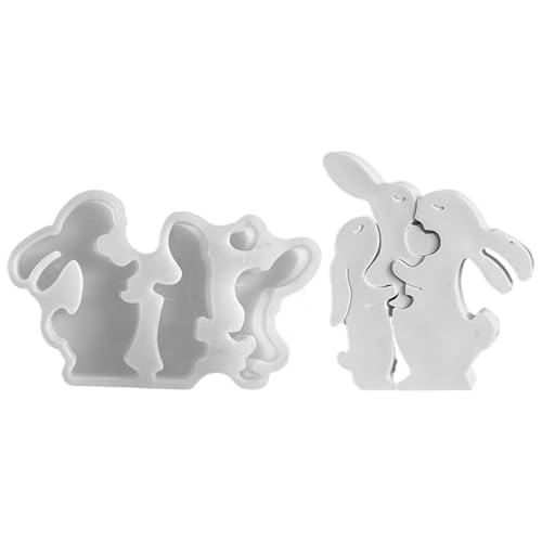 Harz Formen, Osterhase Silikonform - Epoxidharz Gießseife Form | Familie Silikonformen, Familie Kuscheln Design Ostern Formen, Silikon drei Form für Harz Formen, Osterhase Silikonform - Epoxidharz Gießseife Form | Familie Silikonformen, Familie Kuscheln Design Ostern Formen, Silikon drei Form für von Generic