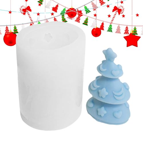 Harz Gießform Silikonform Weihnachtsbaumform Kerzenherstellung Set Weihnachtsbaum Kerzenherstellung Supplies, Kerzenherstellungsbedarf, Antihaft-Epoxidharzform Harz Gießform Silikonform Weihnachtsbaumform Kerzenherstellung Set Weihnachtsbaum Kerzenherstellung Supplies, Kerzenherstellungsbedarf, Antihaft-Epoxidharzform von Generic