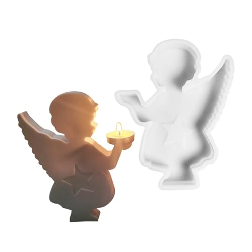 Harz-Kerzenhalter-Form – Engel-Silikonformen für Epoxidharz, Kerzenhalter-Formen für Harz, Kerzenhalter-Form, Kerzenhalter-Formen, Silikon-Kerzenhalter-Form Harz-Kerzenhalter-Form – Engel-Silikonformen für Epoxidharz, Kerzenhalter-Formen für Harz, Kerzenhalter-Form, Kerzenhalter-Formen, Silikon-Kerzenhalter-Form von Generic