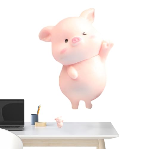Harz Miniaturschweine, Miniatur-Schweinefiguren - Tierspielzeug Schweine Figuren | Schweinepuppe Niedliche Tortenaufsätze für Kuchendekoration, Gartendekoration Harz Miniaturschweine, Miniatur-Schweinefiguren - Tierspielzeug Schweine Figuren | Schweinepuppe Niedliche Tortenaufsätze für Kuchendekoration, Gartendekoration von Generic
