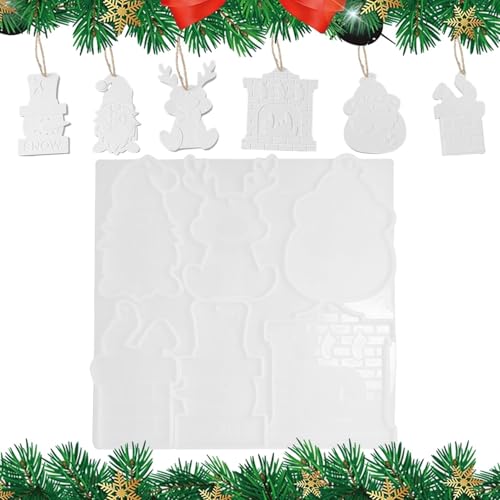 Harzformen für Weihnachtsdekorationen, Harzformen für Weihnachtsdekorationen, Epoxidharzformen für Weihnachten, Silikonformen für Weihnachtsbaum-Anhänger, Epoxidharz-Dekoration Harzformen für Weihnachtsdekorationen, Harzformen für Weihnachtsdekorationen, Epoxidharzformen für Weihnachten, Silikonformen für Weihnachtsbaum-Anhänger, Epoxidharz-Dekoration von Generic