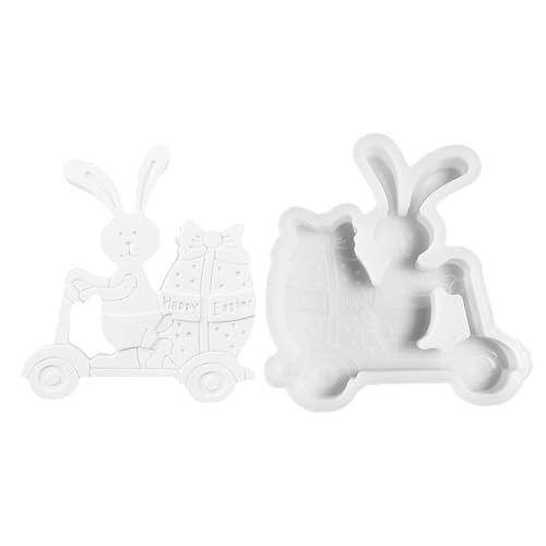 Hasenformen zur Kerzenherstellung, Formen für Hasenkerzen, handgefertigte Gießform aus Tierseife, antihaftbeschichtet, für Osterpartys, Bod Hasenformen zur Kerzenherstellung, Formen für Hasenkerzen, handgefertigte Gießform aus Tierseife, antihaftbeschichtet, für Osterpartys, Bod von Generic