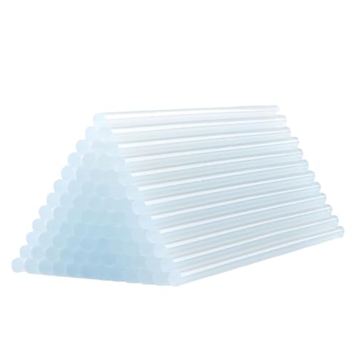 Heißkleber, 20 x 0,7 cm, Mini 20 x 0,7 cm, Heißschmelzkleber, 90 Stück, perfekt für Heißklebepistole, hohe Viskosität, transparent, starke Klebstoffe für Metall, von Generic