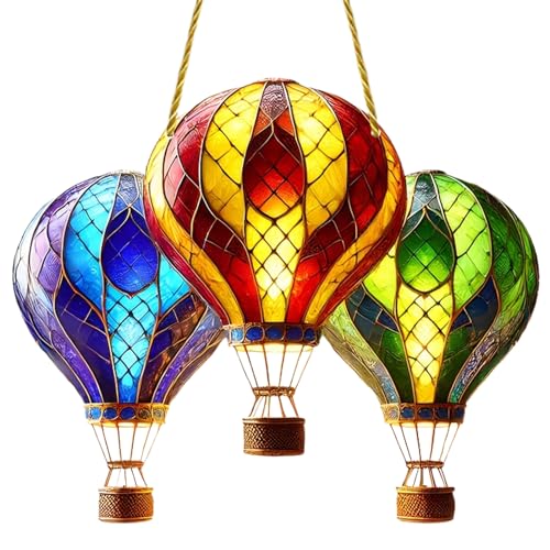 Heißluftballon- , Acryl-Weihnachts-Heißluftballon-Anhänger, dekoratives Zubehör für Teenager, Party, Erntedankfest, Bauernhof, Geburtstag, Nacht, Senioren Heißluftballon- , Acryl-Weihnachts-Heißluftballon-Anhänger, dekoratives Zubehör für Teenager, Party, Erntedankfest, Bauernhof, Geburtstag, Nacht, Senioren von Generic