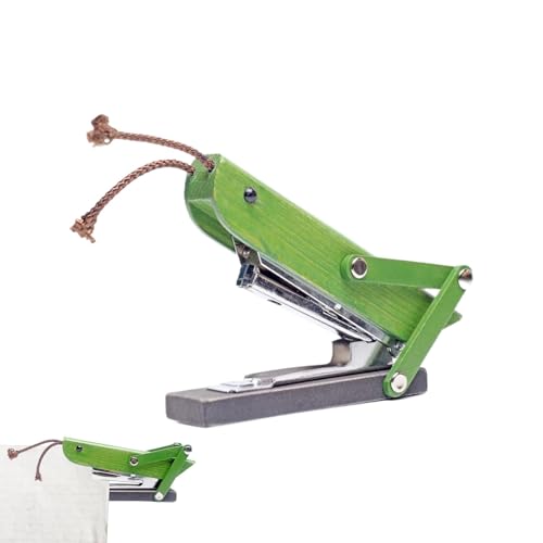 Heuschrecken-Hefter, Desktop Hefter | Lustige Hefter Holzschnitzerei Statue Skulptur - Bürouniitmaschine Heuschrecke für Schulbürobedarf Heuschrecken-Hefter, Desktop Hefter | Lustige Hefter Holzschnitzerei Statue Skulptur - Bürouniitmaschine Heuschrecke für Schulbürobedarf von Generic
