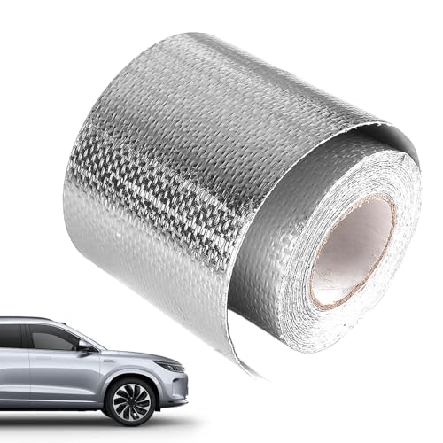 Hochleistungs-Klebeband aus Aluminiumfolie für Heizung, Lüftung und Klimaanlage, hitzebeständige Folienband für Rohre und Ri Hochleistungs-Klebeband aus Aluminiumfolie für Heizung, Lüftung und Klimaanlage, hitzebeständige Folienband für Rohre und Ri von Generic