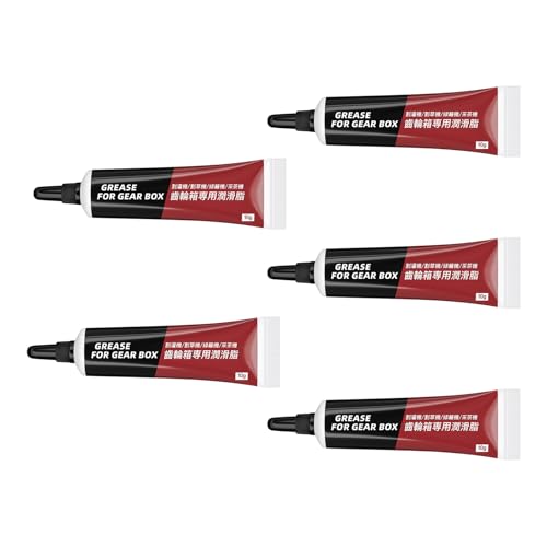 Hochleistungsfett - Industrielle Schmierpaste, Maschinenöl 5x | Langlebige Lagerverbindung Mehrzweckformel Füllungen Fadendüse für Kettensägen Traktoren im Freien Geräte Hochleistungsfett - Industrielle Schmierpaste, Maschinenöl 5x | Langlebige Lagerverbindung Mehrzweckformel Füllungen Fadendüse für Kettensägen Traktoren im Freien Geräte von Generic