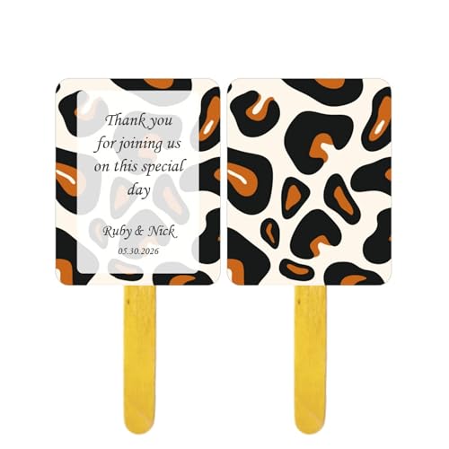 Hochzeits-Fans, personalisierte Hochzeitsgeschenke, personalisierte Handfächer, Hochzeitsprogramm-Fans, Hochzeitsprogramm, Hochzeitsprogramm-Fans, personalisierbar, Hochzeitsprogramme für Zeremonie von Generic