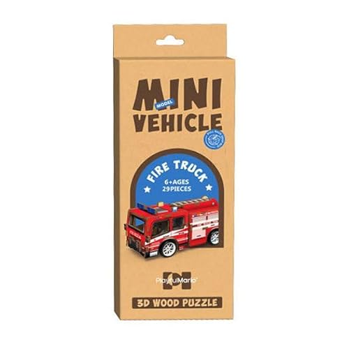 Holzbausatz 3D Feuerwehrauto Holzbausatz 3D Feuerwehrauto von Generic