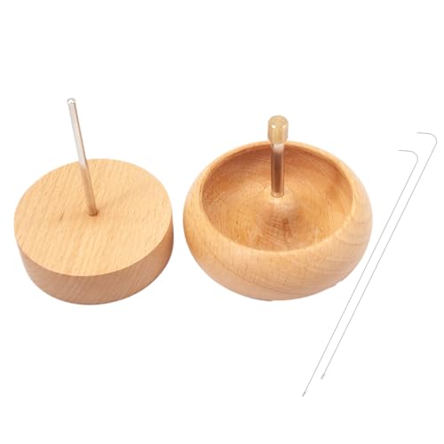 Holzperlengerät - Schmuckherstellung Perlenhalter, Perlen-Spinner für die Schmuckherstellung | Holz Spin Bead Loader Halter, Massivholz-Perlenspinner für Taille, Armbänder, DIY-Rocailles-Bastelprojekt Holzperlengerät - Schmuckherstellung Perlenhalter, Perlen-Spinner für die Schmuckherstellung | Holz Spin Bead Loader Halter, Massivholz-Perlenspinner für Taille, Armbänder, DIY-Rocailles-Bastelprojekt von Generic