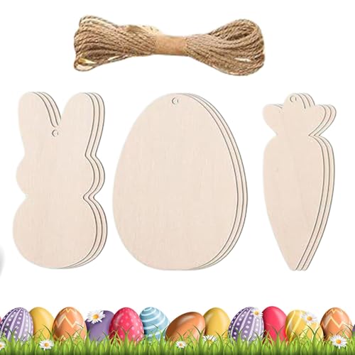 Holzschilder aus Kaninchen-Karotte | Holzschnitt aus Karottenholz mit Hase für Ostern - Frühlingsdekoration Klassenzimmer für Kinder und Erwachsene Holzschilder aus Kaninchen-Karotte | Holzschnitt aus Karottenholz mit Hase für Ostern - Frühlingsdekoration Klassenzimmer für Kinder und Erwachsene von Generic