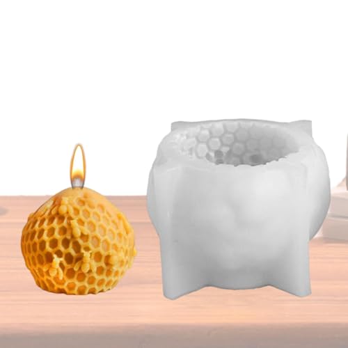 Honey Peigt Silikonform - Zylinderseifenform, Zylinderseifenform | Silikon-Kerzenform | Tier Harz Fast Art Home Dekoration für Aromatherapie von Generic