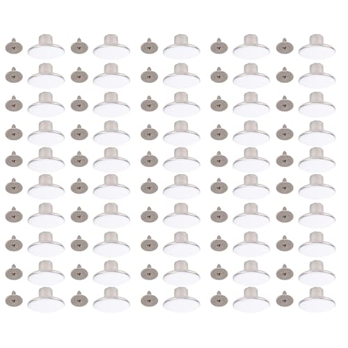Hosen Einstellknöpfe, Hosenknopfstifte 50 Sätze 17mm Edelstahl für Hütegurte Beutel von Generic