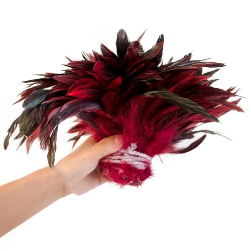 Hühnerfedern mit Hahn, 800–1000 Stück/Los, für Hochzeit, Karneval, Show, Performance, Kleidung, Dekoration, Basteln, Weinrot, 800–1000 Stück Hühnerfedern mit Hahn, 800–1000 Stück/Los, für Hochzeit, Karneval, Show, Performance, Kleidung, Dekoration, Basteln, Weinrot, 800–1000 Stück von Generic