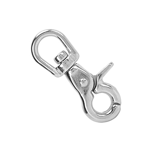 Hummerkrallenverschlüsse, Drehende Verschlusshaken 65 Mm Edelstahl Wirbelverschluss Lanyard -Schnapphaken mit Abzugsschnapp -Schnapphaken für Schlüsselbund -Hunde -Leinen -DIY -Taschen Hummerkrallenverschlüsse, Drehende Verschlusshaken 65 Mm Edelstahl Wirbelverschluss Lanyard -Schnapphaken mit Abzugsschnapp -Schnapphaken für Schlüsselbund -Hunde -Leinen -DIY -Taschen von Generic
