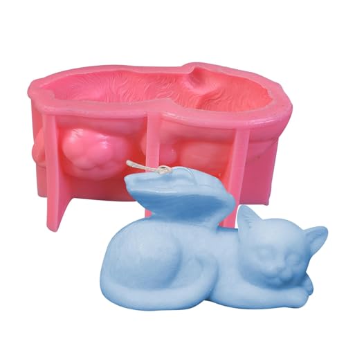 Hund mit Flügeln Form | Cat Sleeping Silikonform - Tier-Aromatherapie-Form, -Epoxidharz-Guss, Cat Sleeping Silikonform für Fondant, Aromatherapie-Kerze Hund mit Flügeln Form | Cat Sleeping Silikonform - Tier-Aromatherapie-Form, -Epoxidharz-Guss, Cat Sleeping Silikonform für Fondant, Aromatherapie-Kerze von Generic