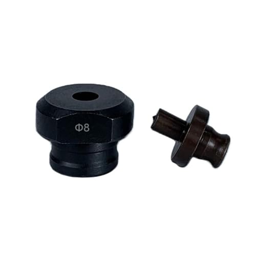 Hydraulische Stanzform, rund, for MHP-20/JP-20 elektrische hydraulische Stanzmaschine, Ø4,2-12 mm, 1 Stück(8mm) von Generic