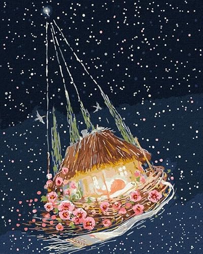 IDEYKA Malen nach Zahlen Wiege. Oleg Shupliak 40x50 mit Holzrahmen Komplettset Feiertagsgeschenke DIY Acrylmalerei IDEYKA Malen nach Zahlen Wiege. Oleg Shupliak 40x50 mit Holzrahmen Komplettset Feiertagsgeschenke DIY Acrylmalerei von Generic