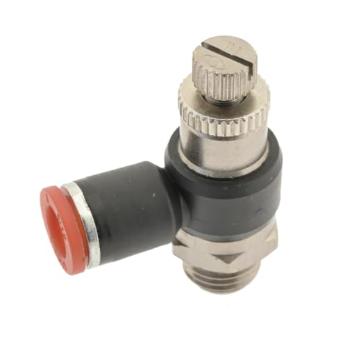 IQS Winkel - Drosselrückschlagventil G 3/8" - 12mm, zuluftregelnd, kompakte Bauform von Generic