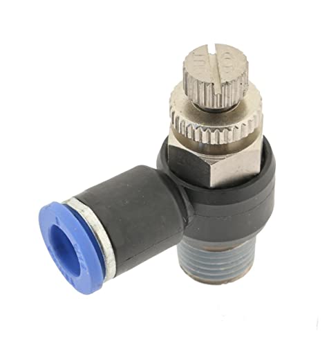 IQS Winkel - Drosselrückschlagventil R 1/8" - 6mm, abluftregelnd, kompakte Form IQS Winkel - Drosselrückschlagventil R 1/8" - 6mm, abluftregelnd, kompakte Form von generic