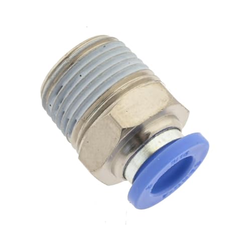 IQS gerade Steckverschraubung R 1/4"- 6mm, IQS-Standard Pneumatikverschraubung IQS gerade Steckverschraubung R 1/4"- 6mm, IQS-Standard Pneumatikverschraubung von Generic