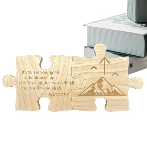 Inspirierende Tischkunst, inspirierende Holzzitate, positive Holzpuzzledekoration | Kreatives Puzzle-Design, entspannende Schreibtischdekoration für Arbeitsplatz, Schlafzimmer, s Inspirierende Tischkunst, inspirierende Holzzitate, positive Holzpuzzledekoration | Kreatives Puzzle-Design, entspannende Schreibtischdekoration für Arbeitsplatz, Schlafzimmer, s von Generic