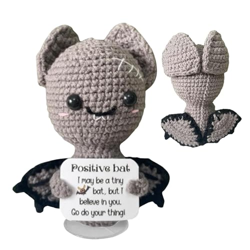 Interessante Batto mit einer Karte des Lebens, einer Kug Needle Knitting Animal | Halloween-Kordel-Puppe mit Tierfüllung mit Po-Karte Interessante Batto mit einer Karte des Lebens, einer Kug Needle Knitting Animal | Halloween-Kordel-Puppe mit Tierfüllung mit Po-Karte von Generic