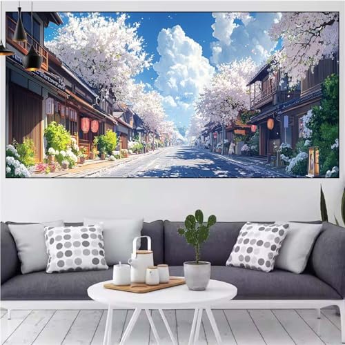 Japan Diamond Painting xxl 100x200cm Diamond Painting Erwachsene Landschaft Diamant Malerei Set,Mosaikherstellung Malen Nach Zahlen Cross Stickerei Kunst Leinwand Malerei Kits,Gifts Frauen CN-971 Japan Diamond Painting xxl 100x200cm Diamond Painting Erwachsene Landschaft Diamant Malerei Set,Mosaikherstellung Malen Nach Zahlen Cross Stickerei Kunst Leinwand Malerei Kits,Gifts Frauen CN-971 von Generic