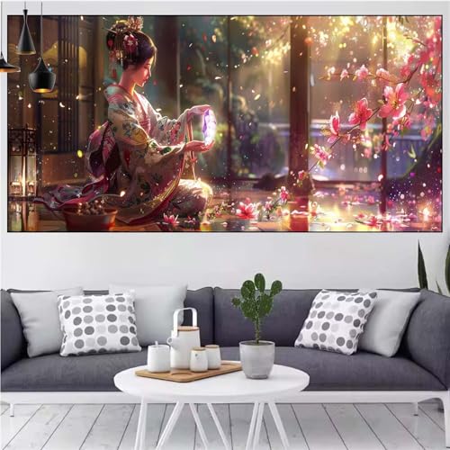 Japan Diamond Painting xxl 100x200cm Diamond Painting Erwachsene Schönheit Diamant Malerei Set,Mosaikherstellung Malen Nach Zahlen Cross Stickerei Kunst Leinwand Malerei Kits,Décor Gifts Frauen CN-978 Japan Diamond Painting xxl 100x200cm Diamond Painting Erwachsene Schönheit Diamant Malerei Set,Mosaikherstellung Malen Nach Zahlen Cross Stickerei Kunst Leinwand Malerei Kits,Décor Gifts Frauen CN-978 von Generic