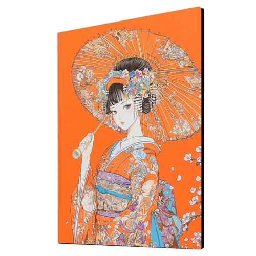 Japanische Frau Malen Nach Zahlen Erwachsene Geisha Malen Nach Zahlen 100x135 cm DIY Basteln Erwachsene Klarheit Farbe Leinwan Bilder mit Acrylfarben Set 3 Typen Pinsel für Wanddeko Wohnzimmer 2YH2480 Japanische Frau Malen Nach Zahlen Erwachsene Geisha Malen Nach Zahlen 100x135 cm DIY Basteln Erwachsene Klarheit Farbe Leinwan Bilder mit Acrylfarben Set 3 Typen Pinsel für Wanddeko Wohnzimmer 2YH2480 von Generic